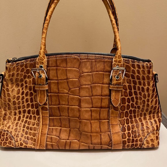 Dooney & Bourke large domed satchel Nile - Picture 2 of 10